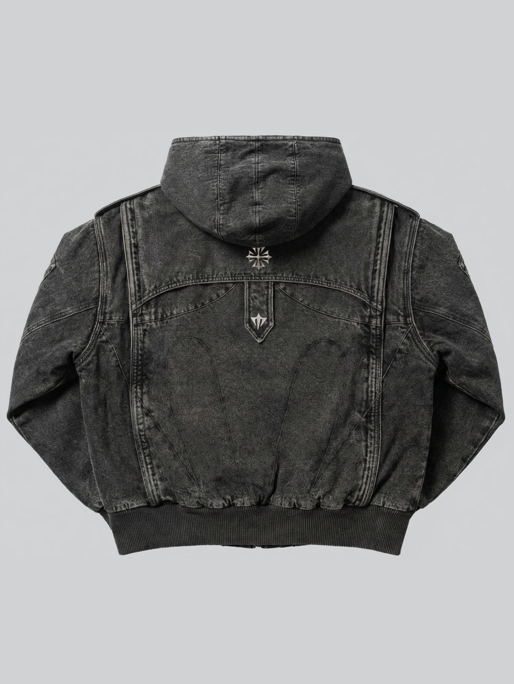 Forged Denim Bomber