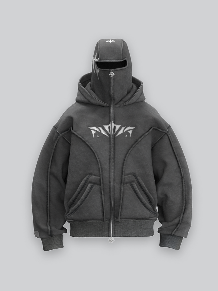 Wash Black Phantom Hoodie