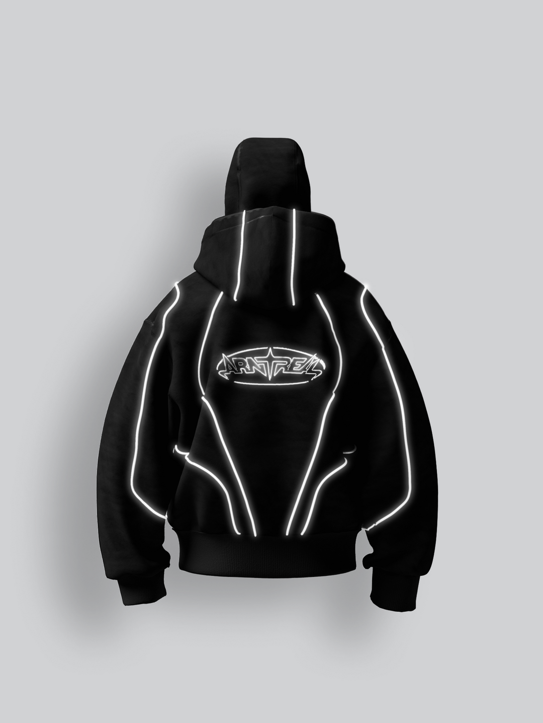 Black-out Phantom Hoodie Black
