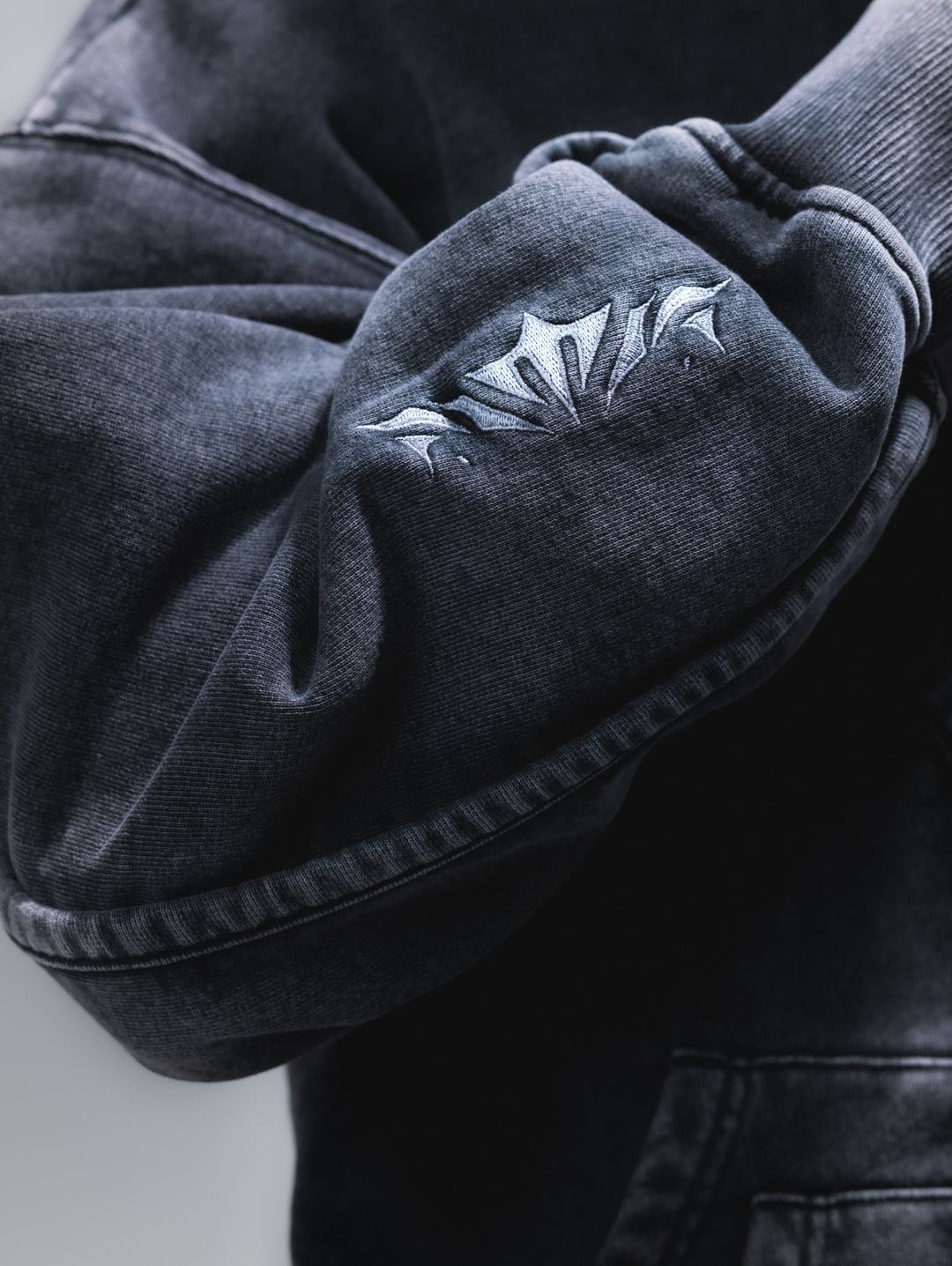 Wash Black Phantom Hoodie