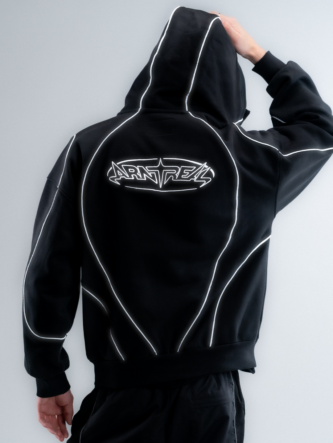 Black-out Phantom Hoodie Black
