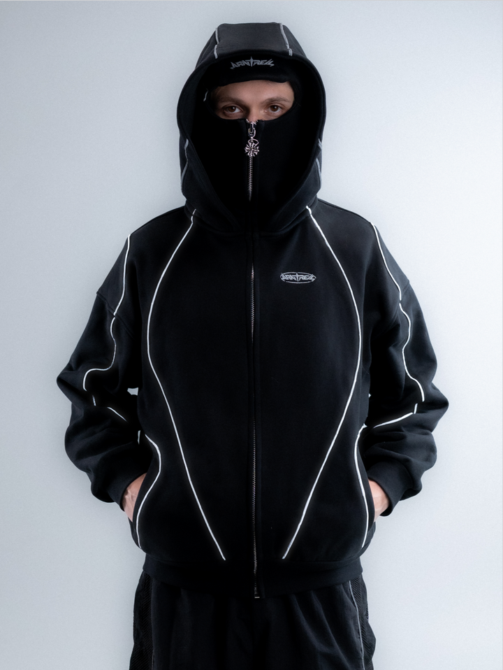 Black-out Phantom Hoodie Black