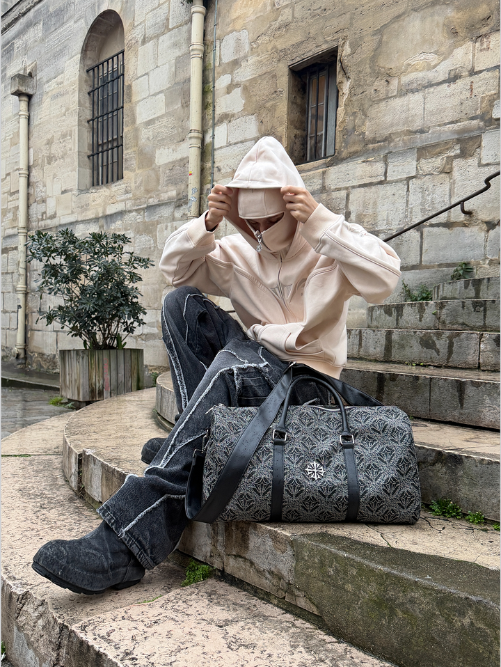 Beige Phantom Hoodie